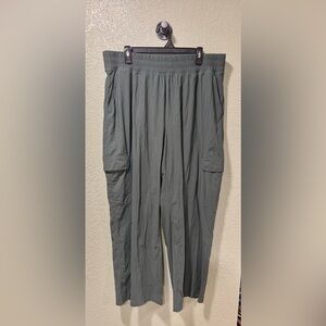 Old Navy Women's Olive Green Wide Leg Pants